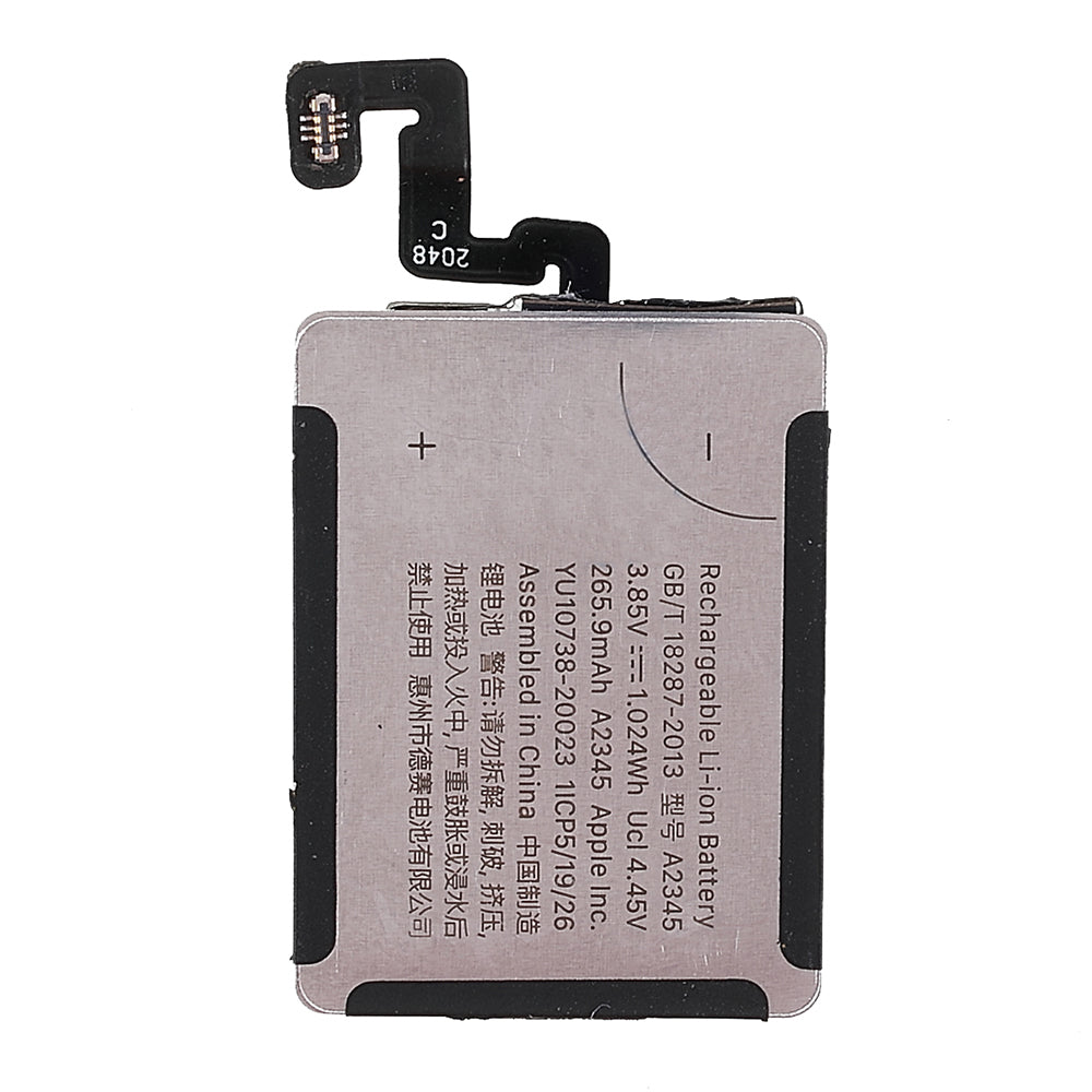 For Apple Watch Series 6 40mm 3.85V 265mAh OEM Disassembly Li-ion Battery Part (Encode: A2345) (without Logo) For Apple Watch Series 6 40mm 3.85V 265mAh OEM Disassembly Li-ion Battery Part (Encode: A2345) (without Logo)